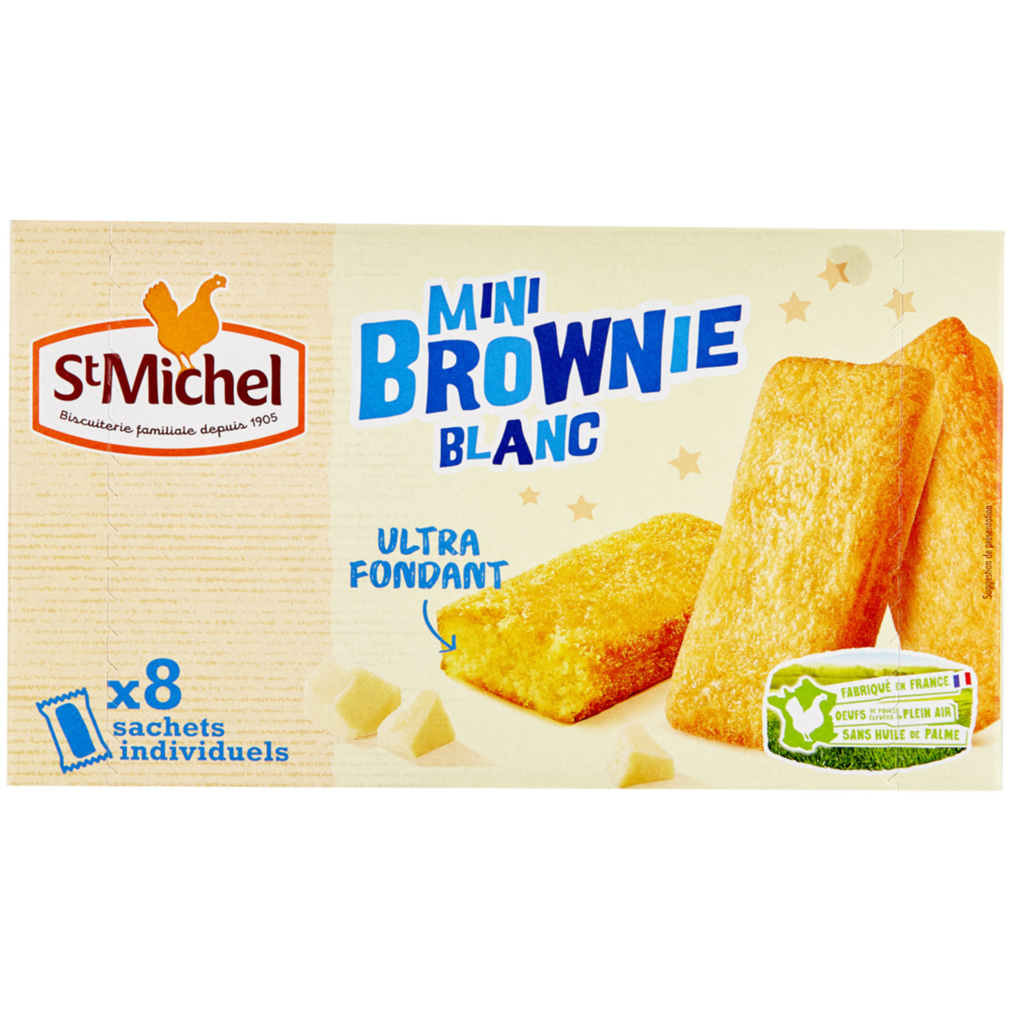 St.Michel Brownies blanc Mini