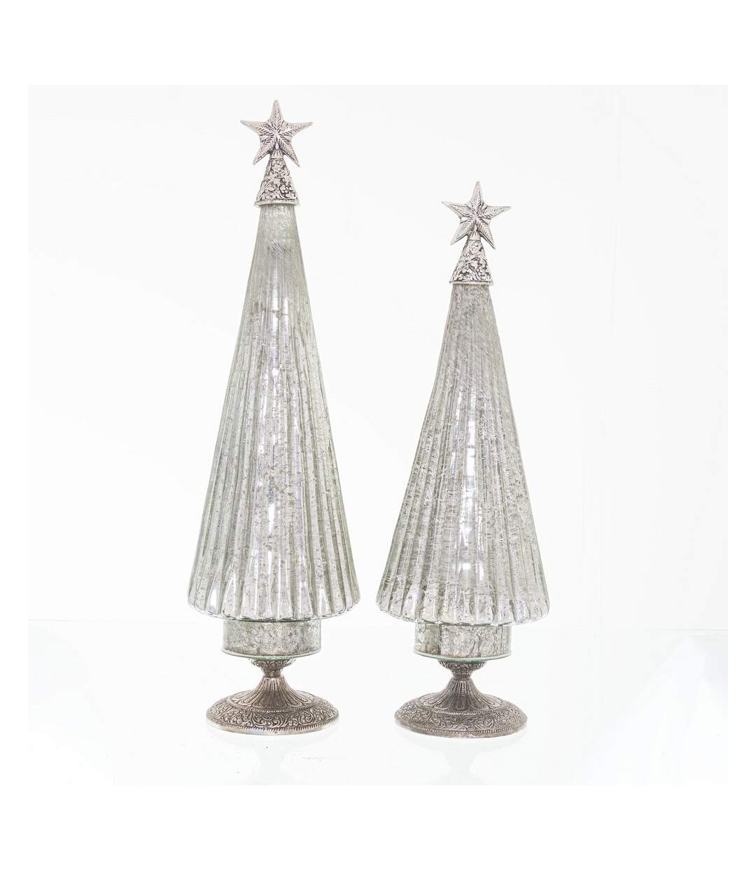 Hill Interiors - Décoration de Noël THE NOEL COLLECTION (Argenté) (60 cm x 17 cm x 17 cm) - UTHI4593