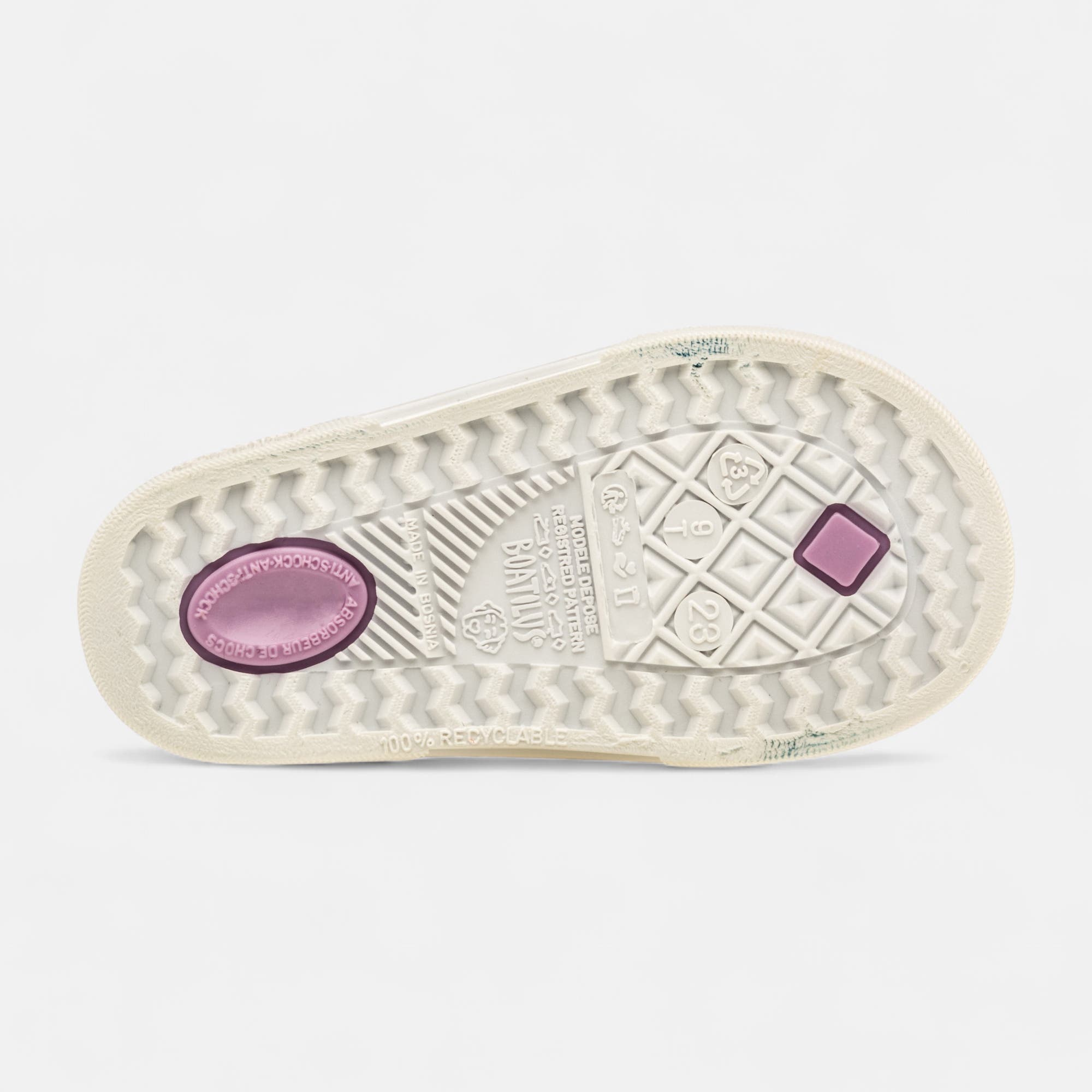 Bottines Fille violet