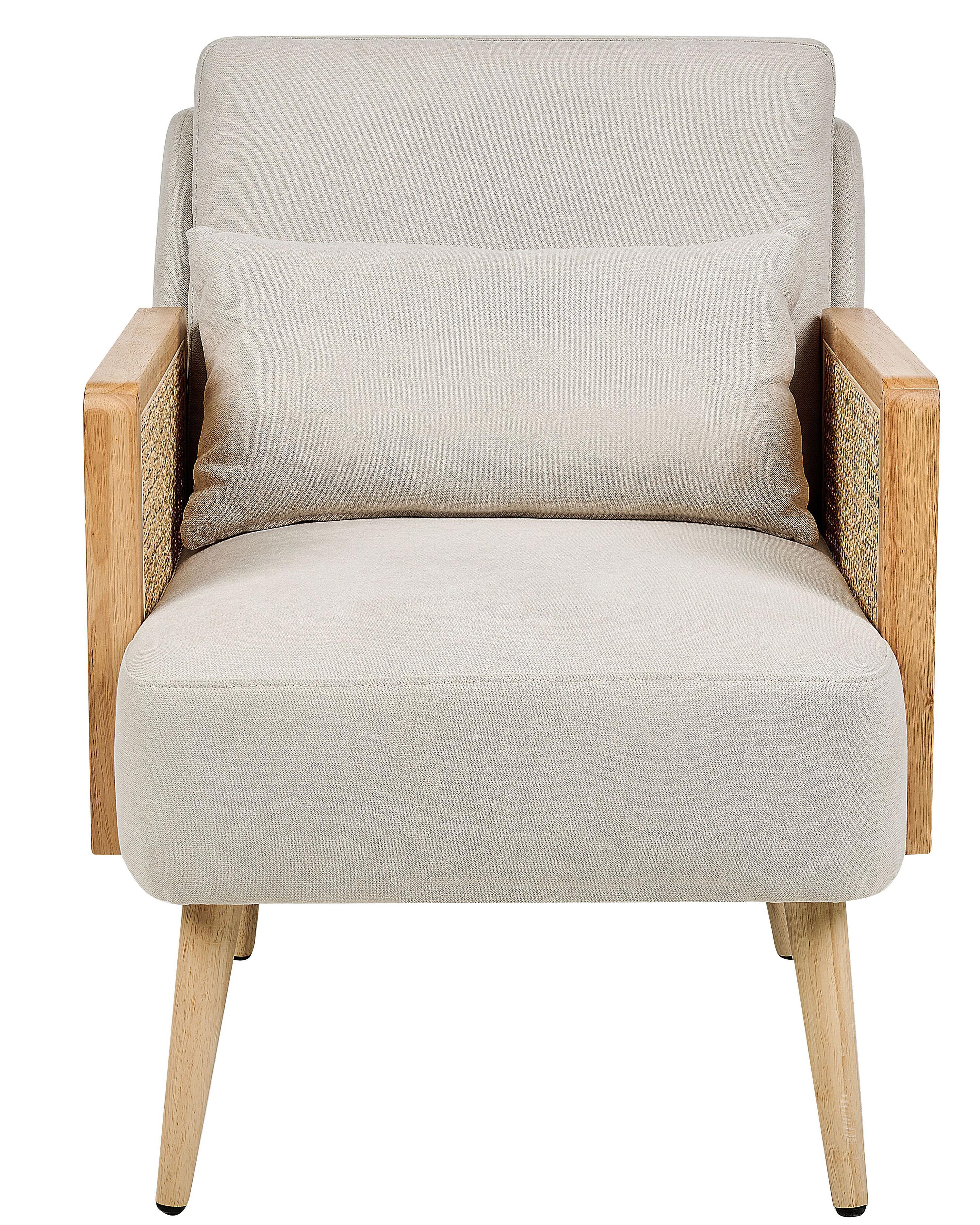 Fauteuil ORUM Stof Lichtbeige