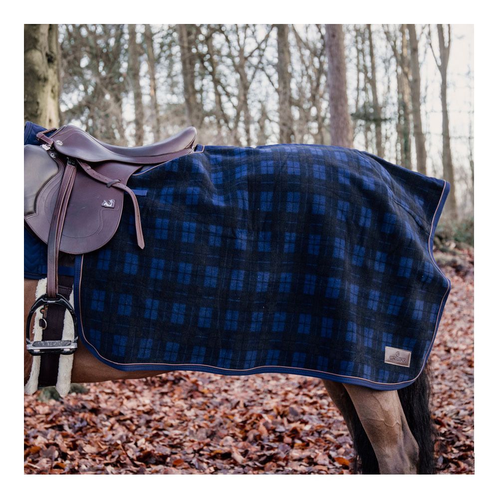 Kentucky HEAVY FLEECE - Couvre-reins check printing