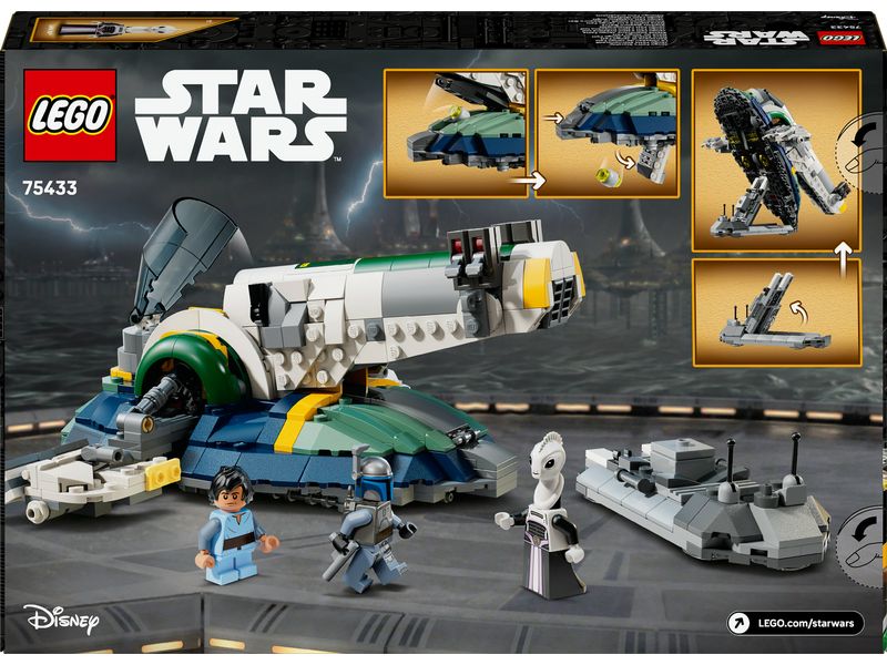LEGO® Star Wars Jango Fetts Sternenschiff Fantasy-Set zum Spielen und Ausstellen