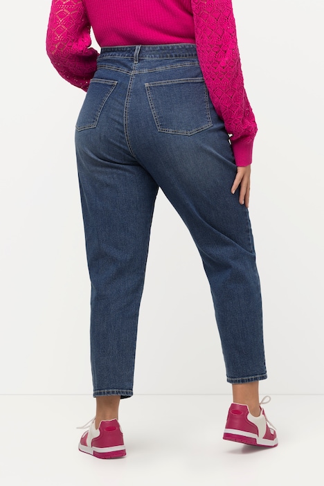 Mom-Jeans, lässige Passform, 5-Pocket-Schnitt