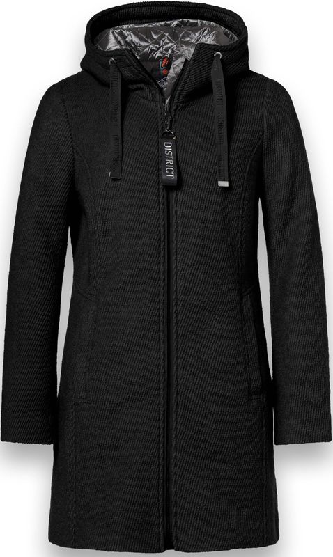 District DAVOS Black -  damesjas