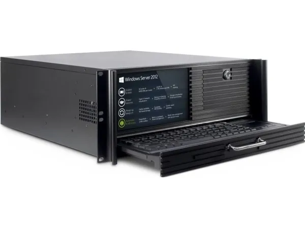 Inter-Tech 4452-TFT - Rack-monterbar - 4U - ATX - USB