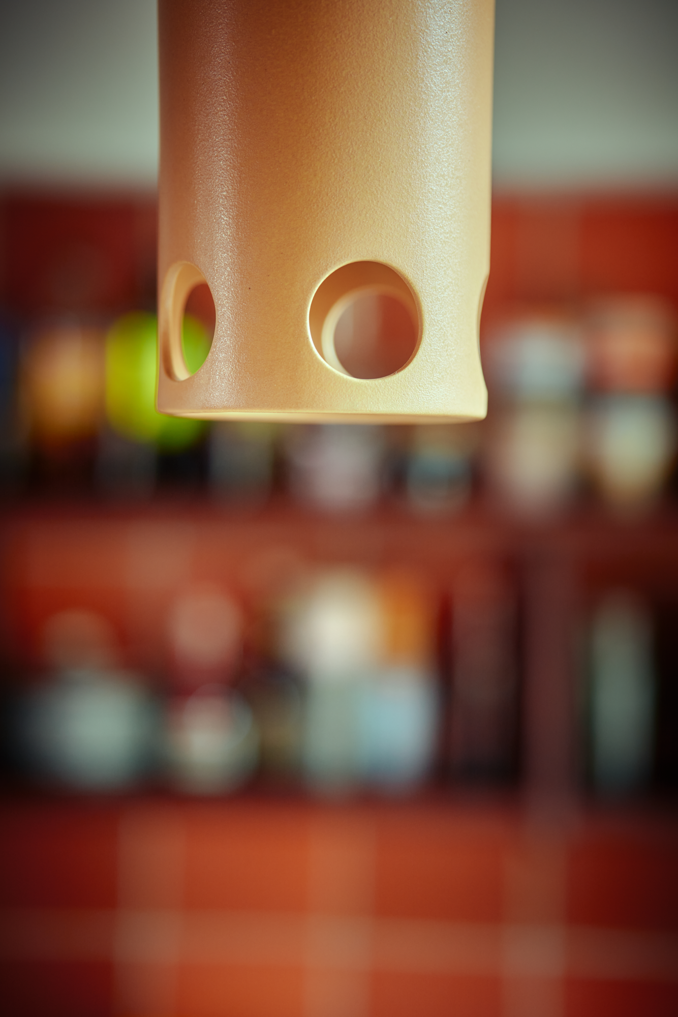 Hanglamp Ceramic peach