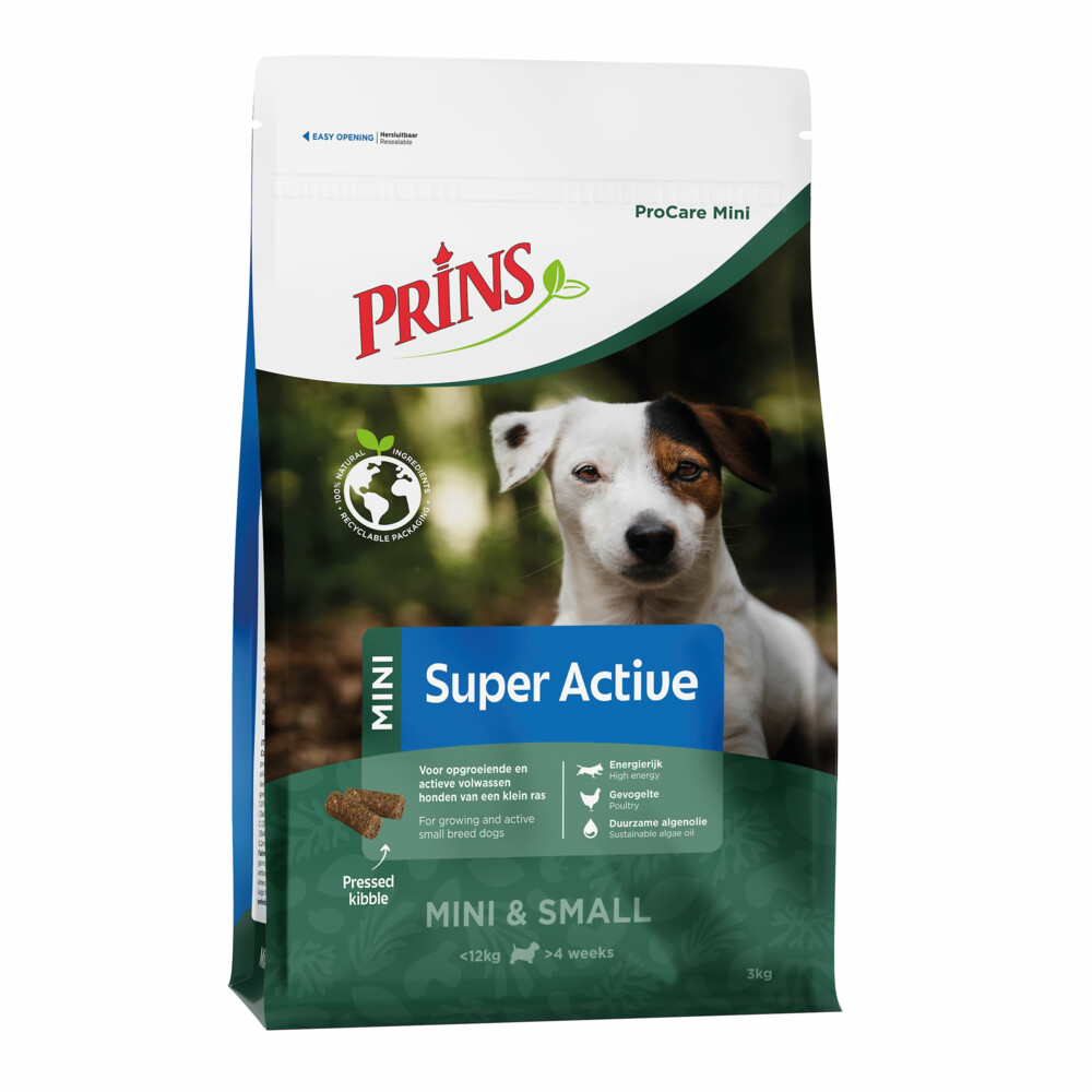 Prins ProCare Mini Super Active Hondenvoer 3 kg