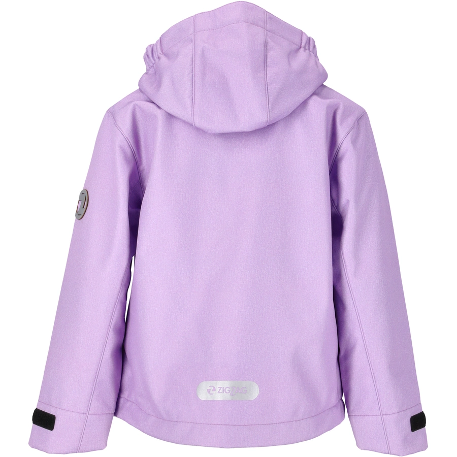 ZigZag Softshelljacke MANONE MELANGE WATERPROOF 4057 Lavendula