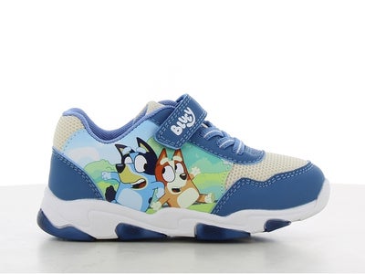 Bluey Blinkende Sneakers, Blue/Off White