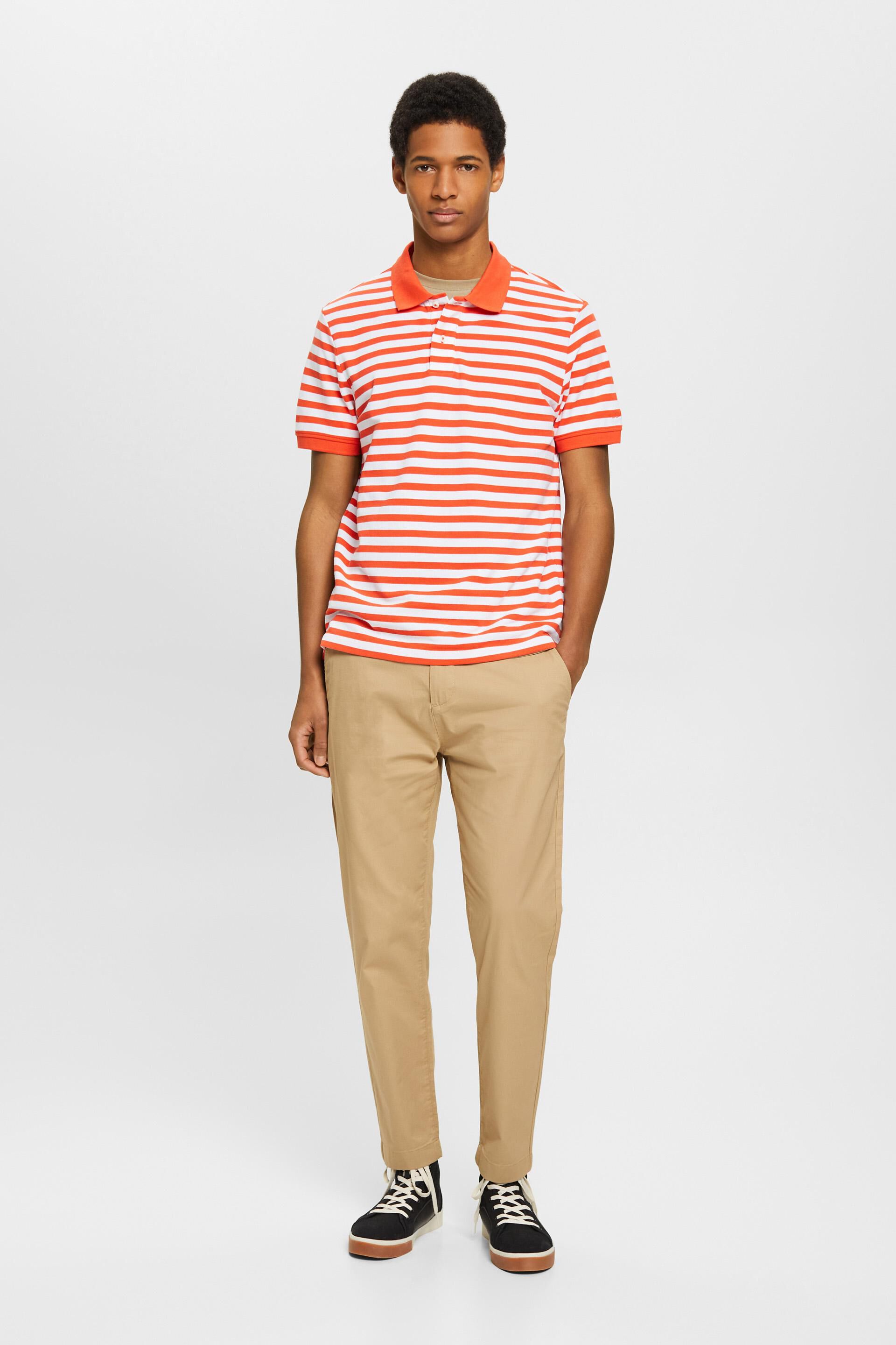 Polo rayé coupe Slim Fit