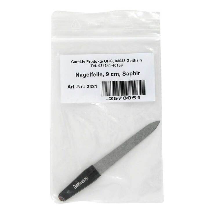Nagelfeile Saphir 9 cm, 1 St