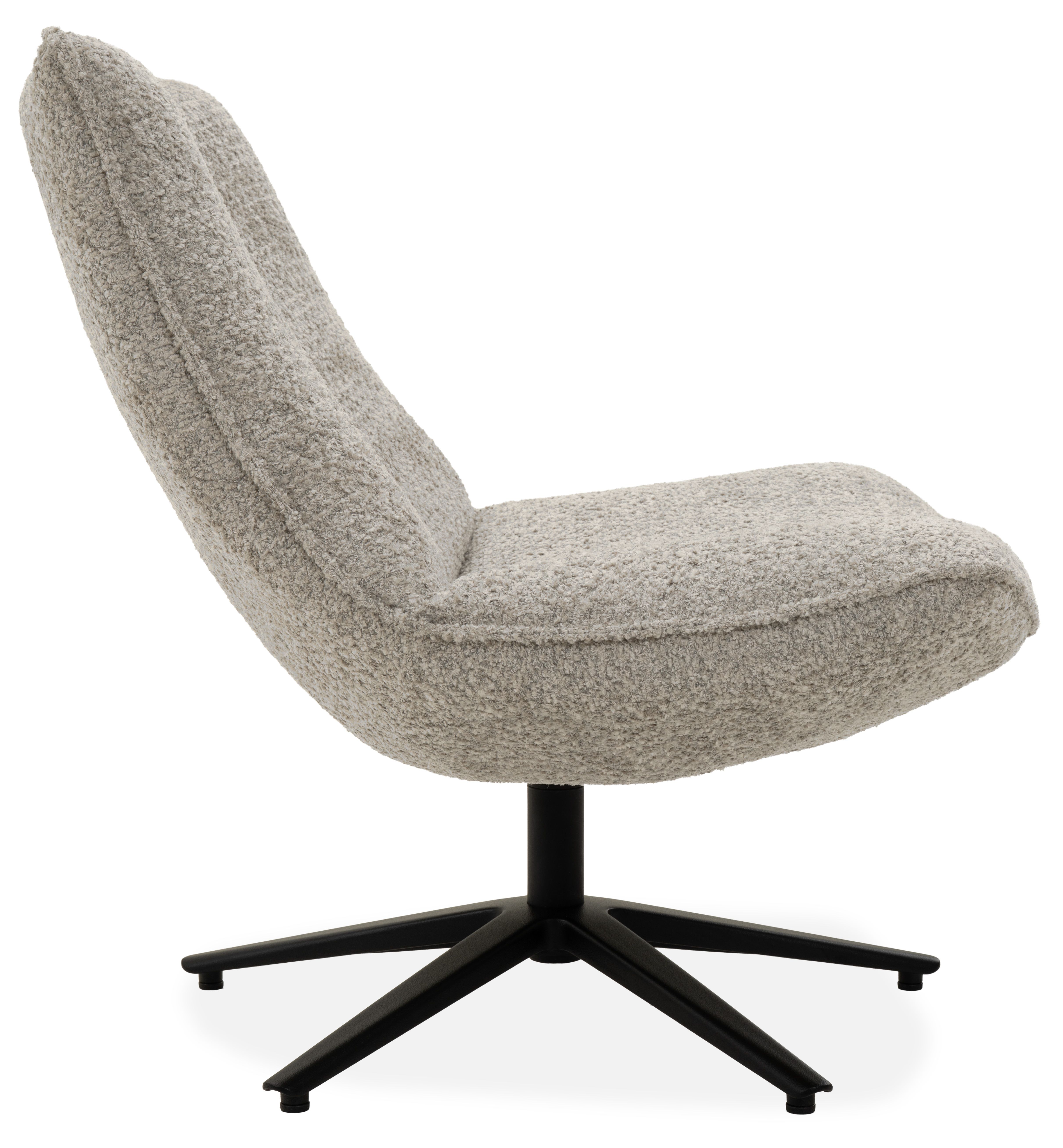 Draaifauteuil Catleen B83 x D83 x H76 cm