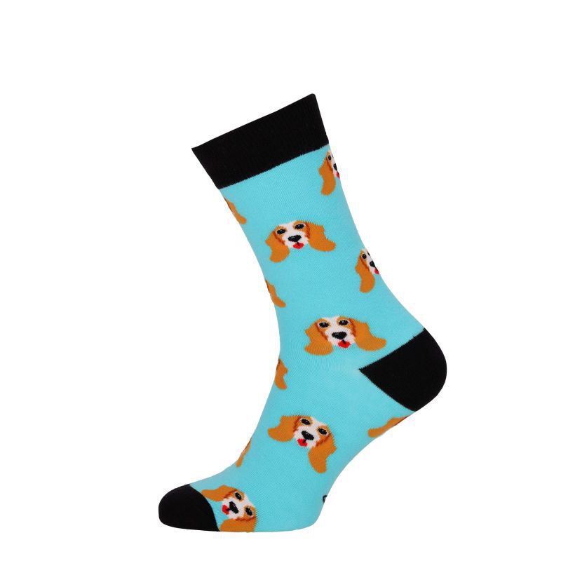 Welkoop Fun Hond - Sokken - Blauw - 39-42