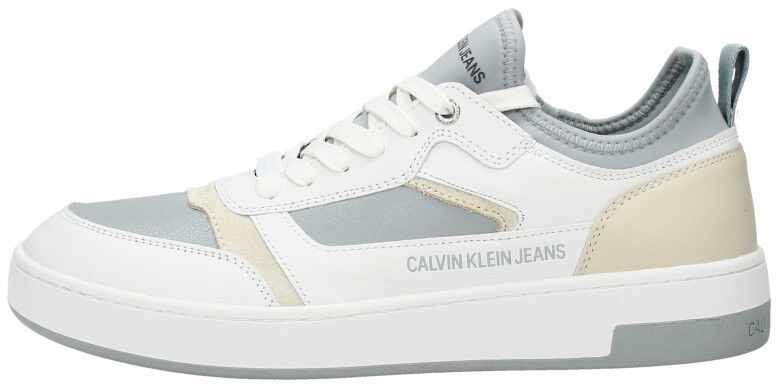 Calvin Klein Cupsole Lace Up Basket Sock wit