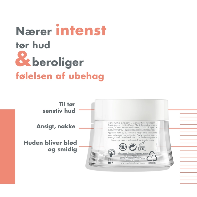 Avène Revitalizing Nourishing Cream 50 ml