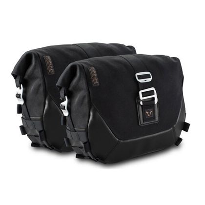 Sacoches cavalières SW-MOTECH LEGEND GEAR BLACK EDITION (2 x 9.8 litres) AVEC SUPPORT - Noir