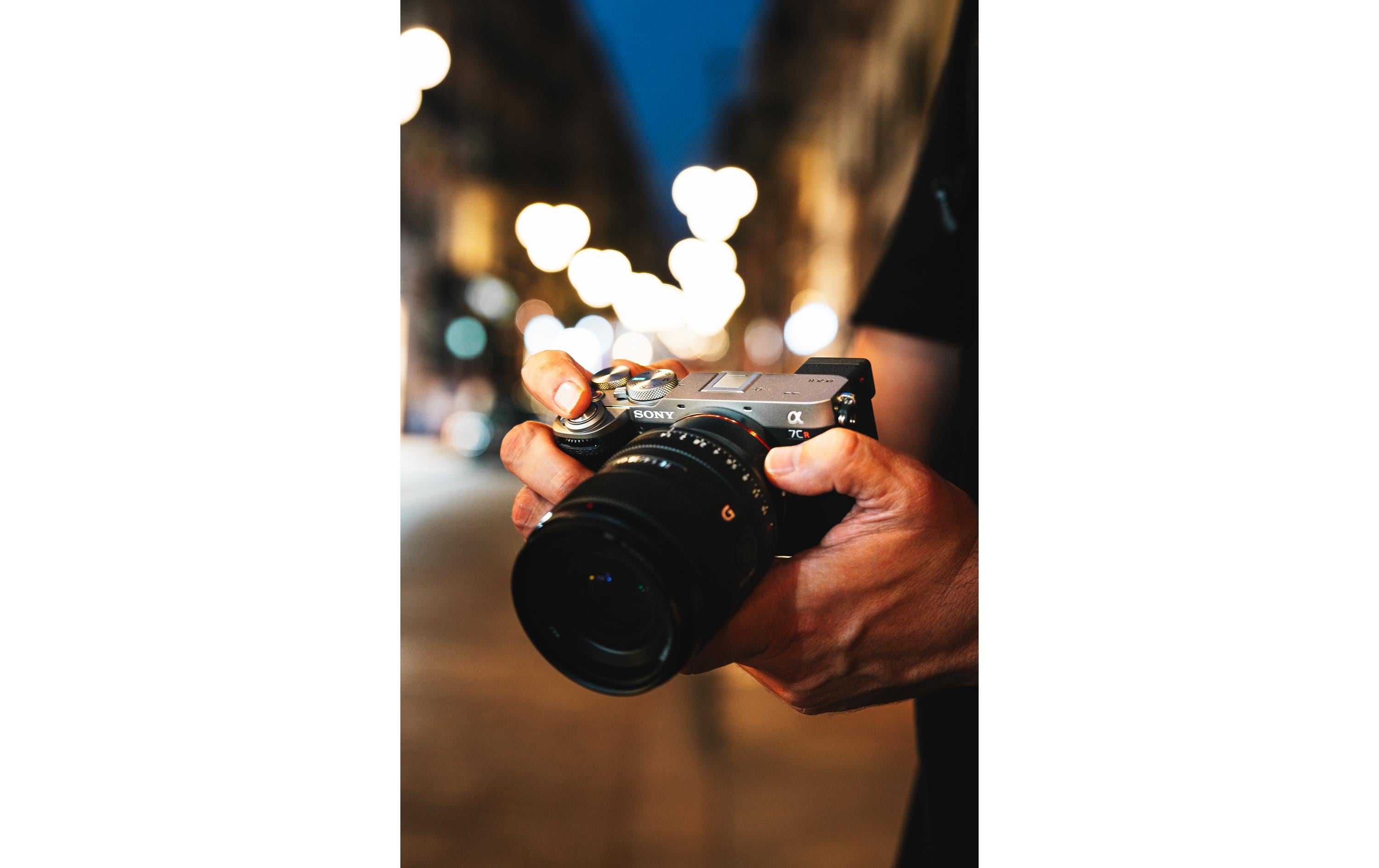 Fotokamera Alpha 7CR Silber<br>Spiegellose Vollformat-Wechselobjektivkamera (kompakt, 61 Mpx, Echtzeit-Autofokus, 4K 60p)