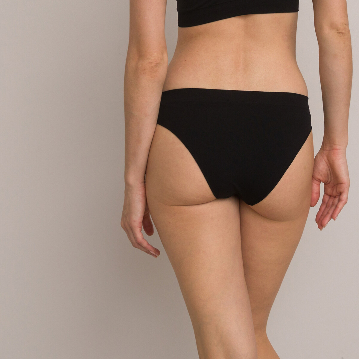 COLEÇÕES LA REDOUTE<br>Calcinha maxi sem costura, Milky