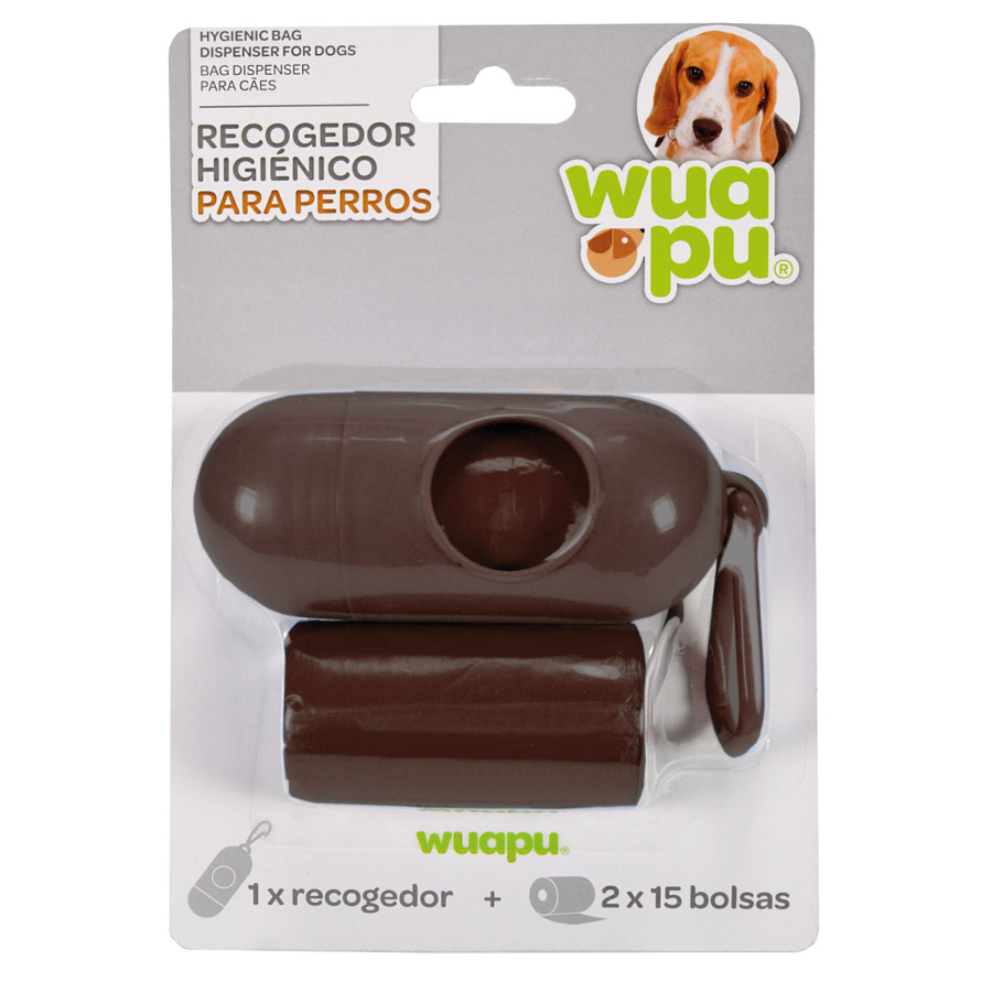 PÁ DE LIXO HIGIÊNICA WUAPU CHOCOLATE