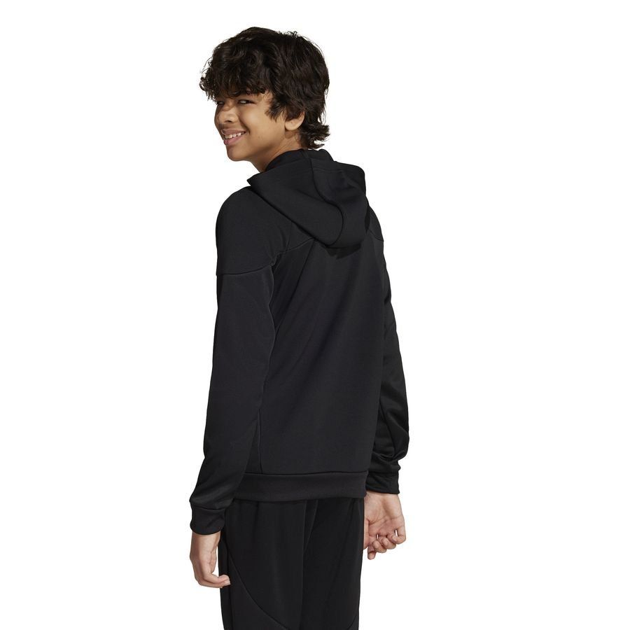 adidas Sweat à Capuche Tiro 25 Full Zip - Noir Enfant