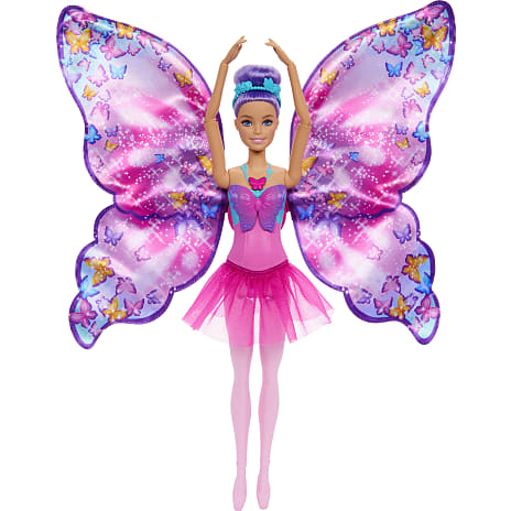 Barbie sommerfugle danser dukke – flere varianter – assorteret