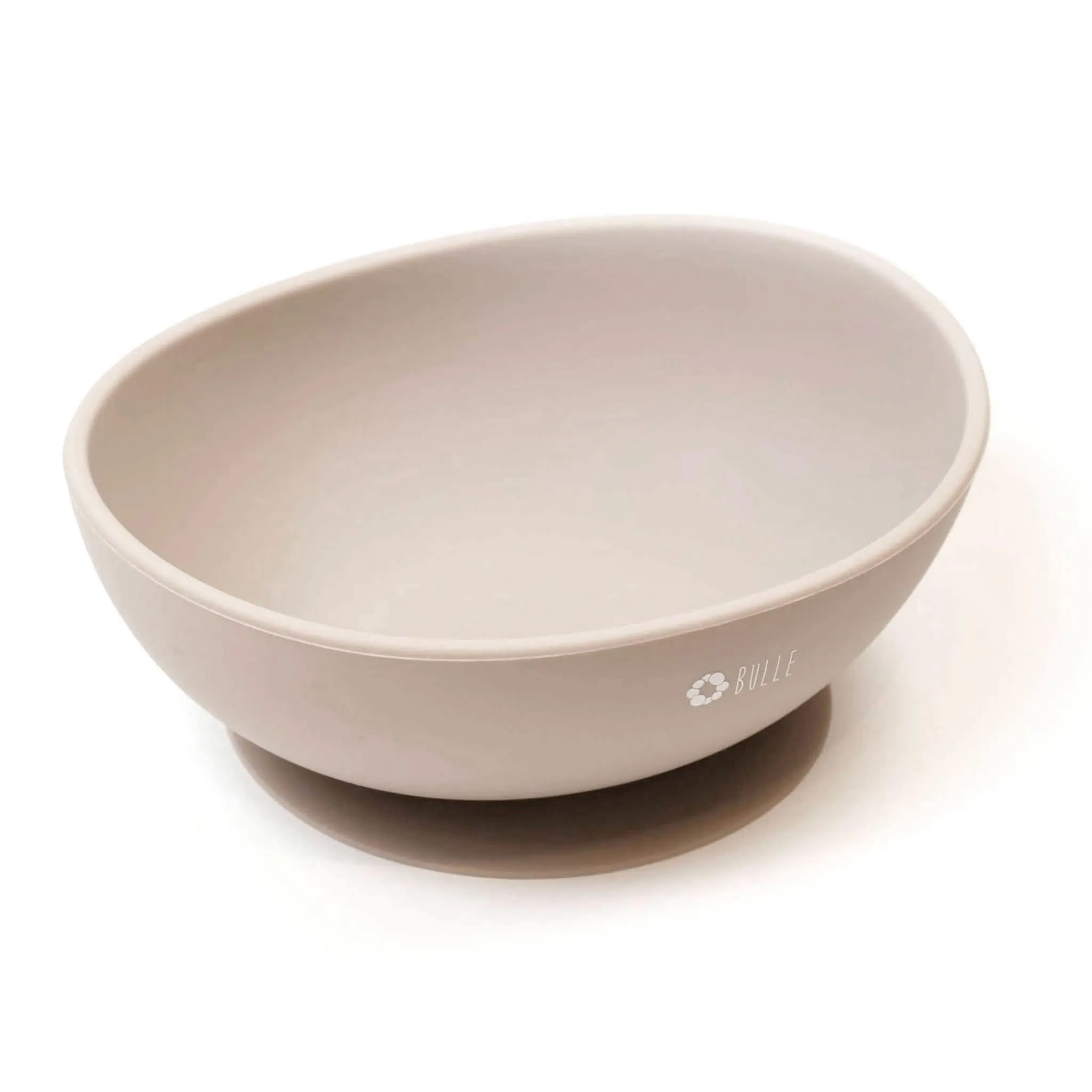 Bulle Ensemble Napperon + Bol en Silicone - Taupe
