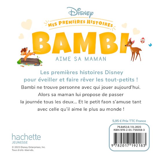 Mes Premières Histoires - Bambi aime sa maman   de               Hachette Jeunesse Disney