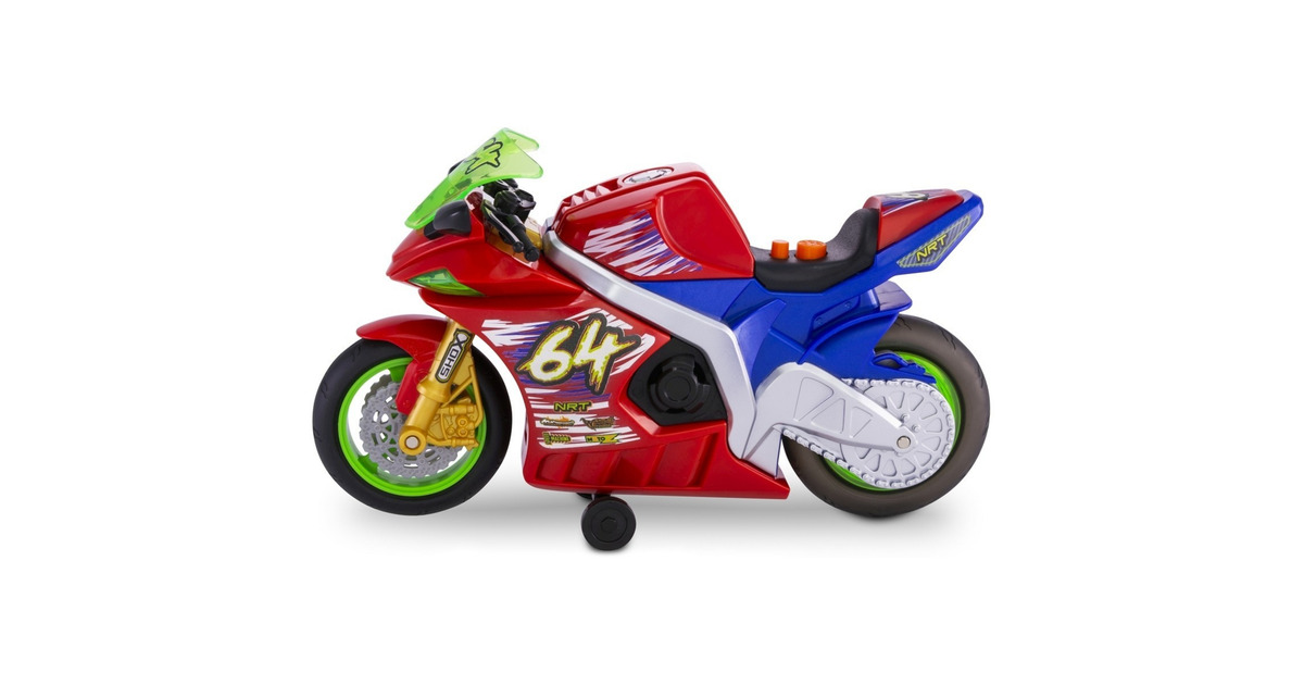 NikkoRoad Rippers - Wheelie Bikes: Nitro Race Bike Speelgoedvoertuig