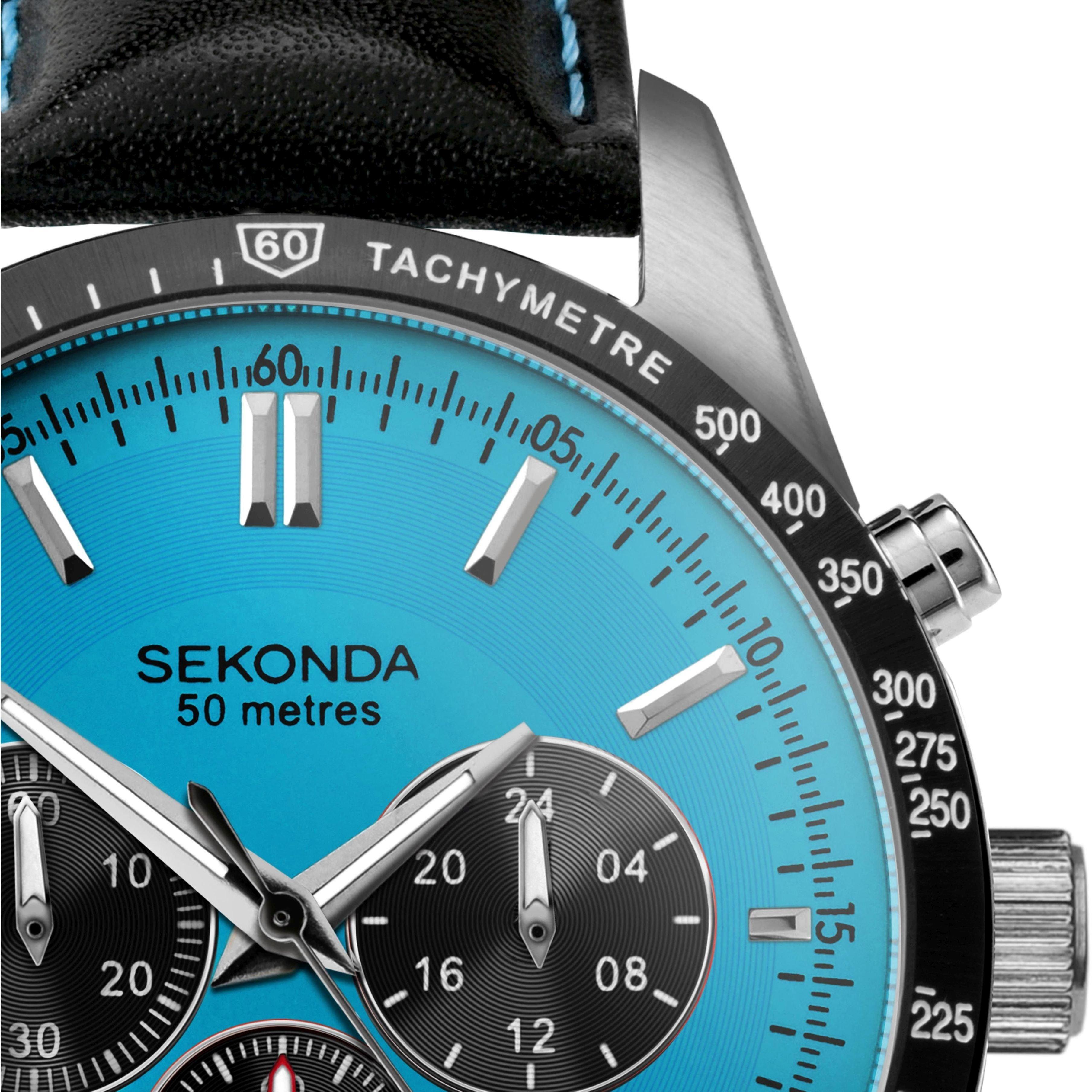 Sekonda Velocity Stainless Steel Classic Analogue Quartz Watch