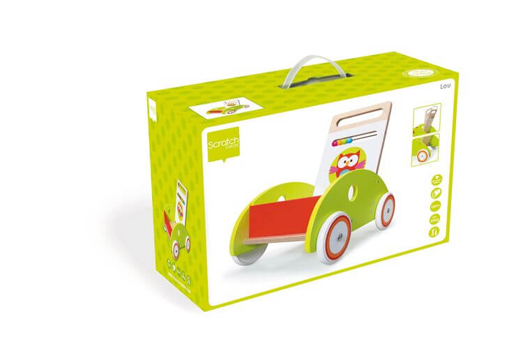 Scratch - Lauflernwagen Eule Lou
