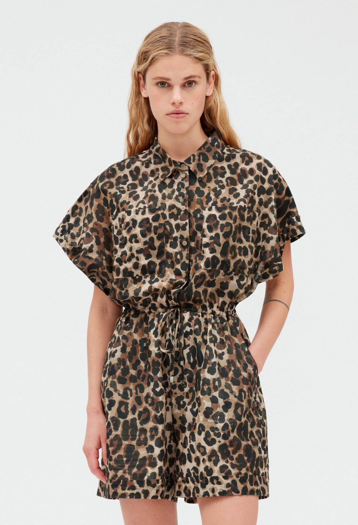 Combishort leopard