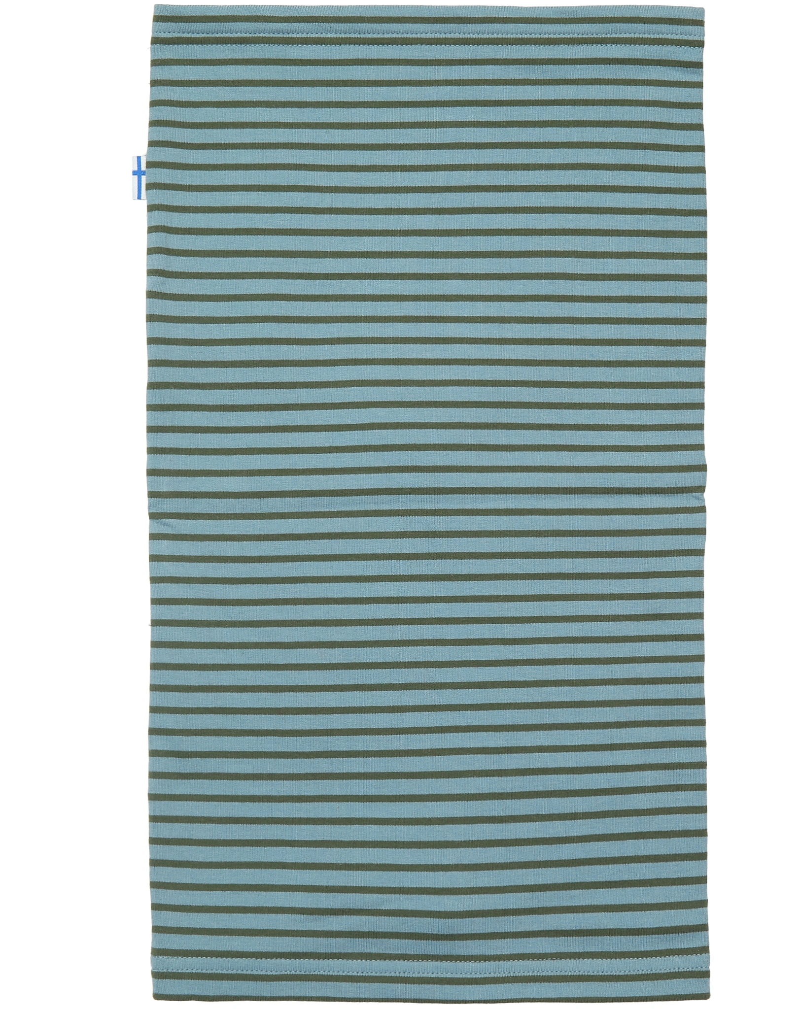 Jersey-Schlauchschal TUNNELI TWIST in smoke blue/ bronze green