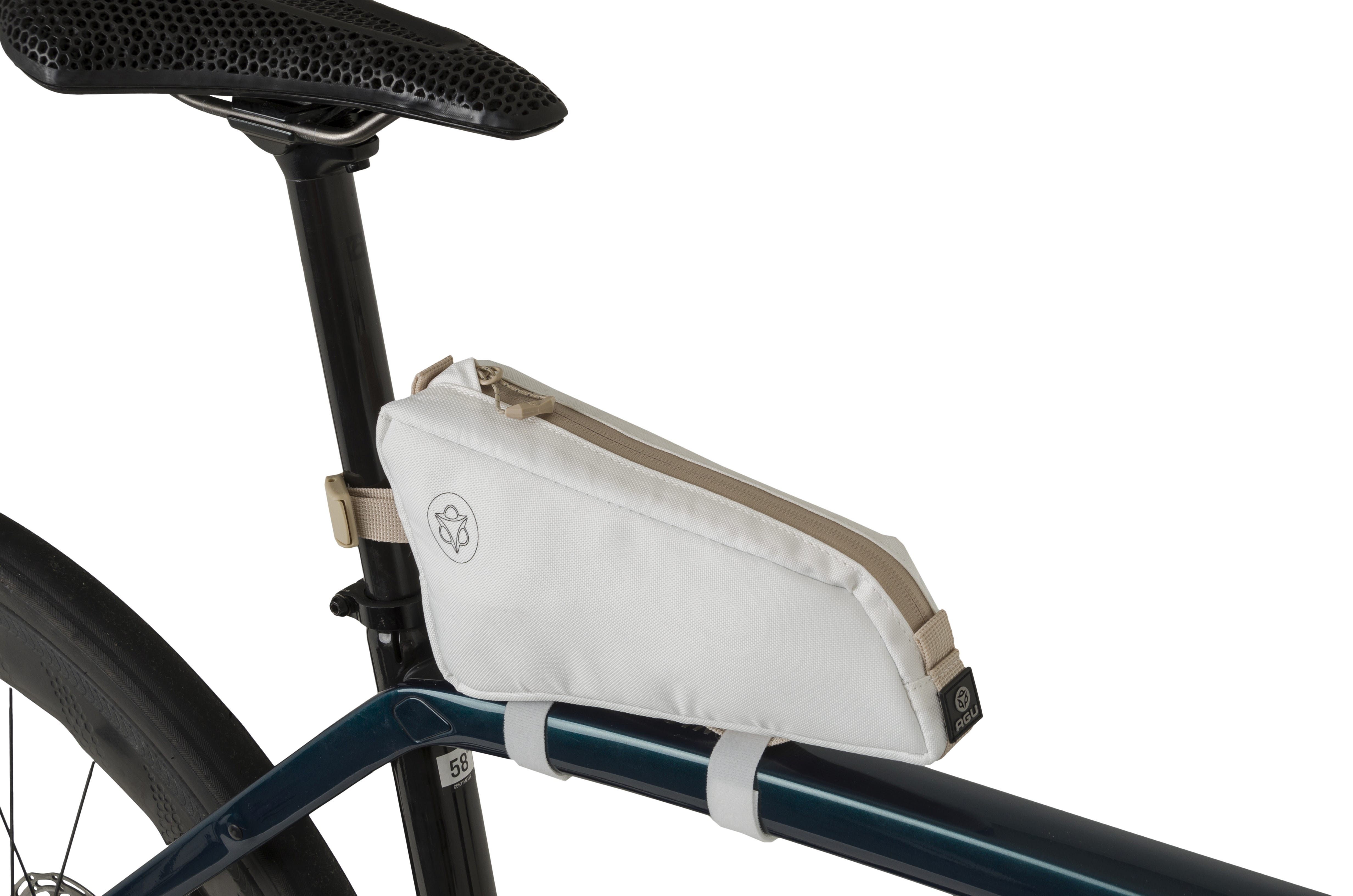 AGU Venture Top-Tube frametas - White