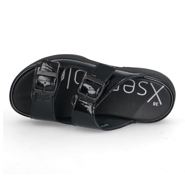 Xsensible 30707.5 wijdte G/H Hawaii G - H Black Patent