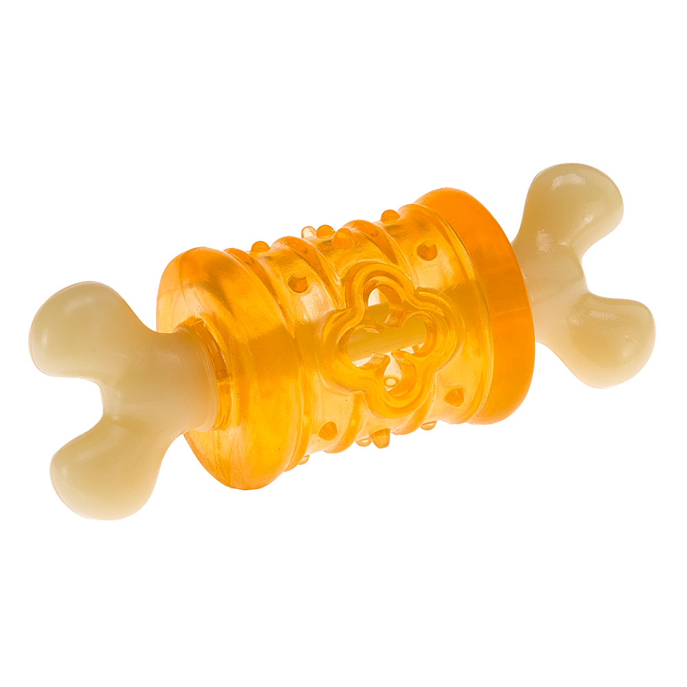 Jouet en caoutchouc chien chiens ferplast pa 6390 pa 6392 distributeur croquettes nourriture