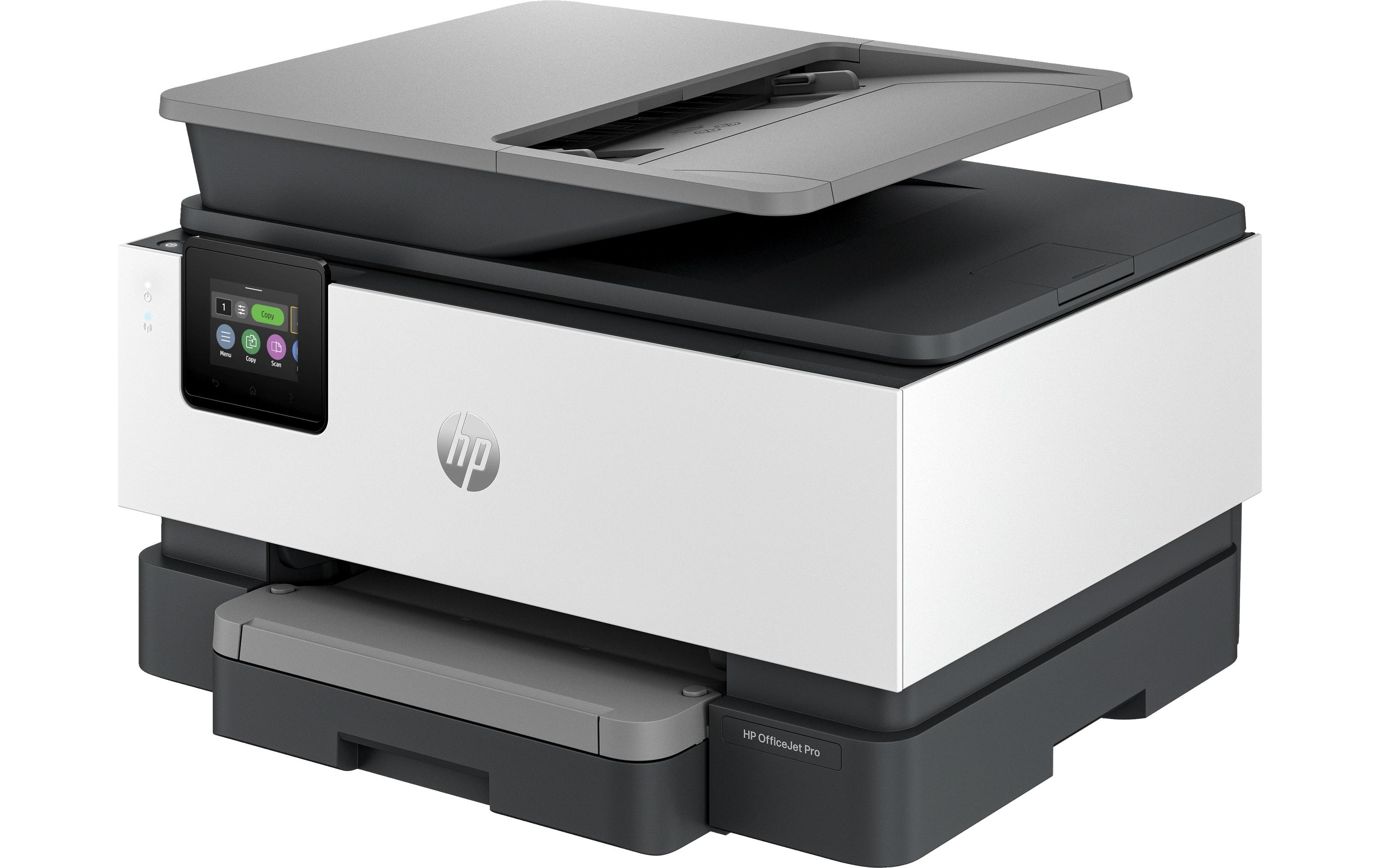 Multifunktionsdrucker OfficeJet Pro 9122e All-in-One<br>4-in-1 Multifunktionsdrucker zum Drucken, Scannen, Kopieren und Faxen mit praktischer ADF für 35 Blatt sowie HP Plus mit vielen zusätzlichen Services
