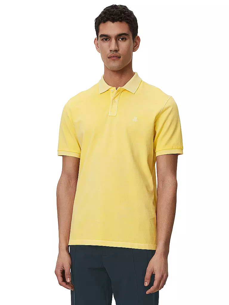MARC O'POLO Poloshirt gelb