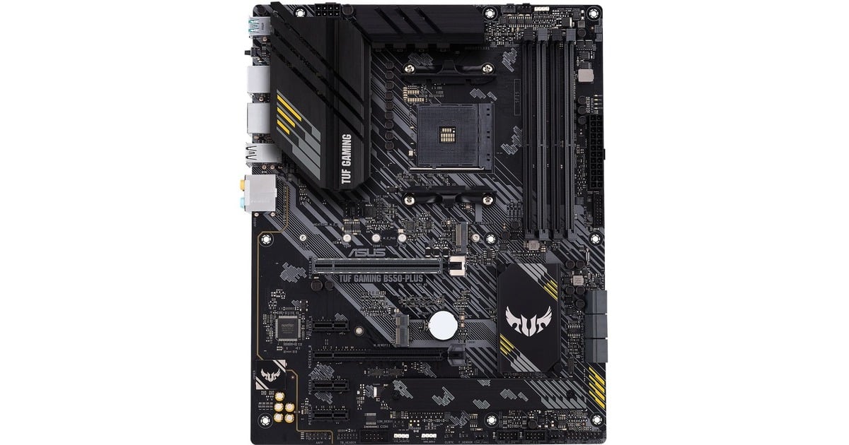ASUSTUF Gaming B550-PLUS WIFI II socket AM4 moederbord  (Zwart, RAID, Gb-LAN, WLAN, BT, Sound, ATX)