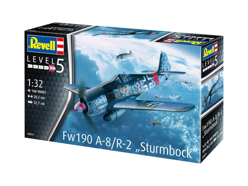 Fw190 A-8/R-2 Sturmbock, Revell Modellbausatz