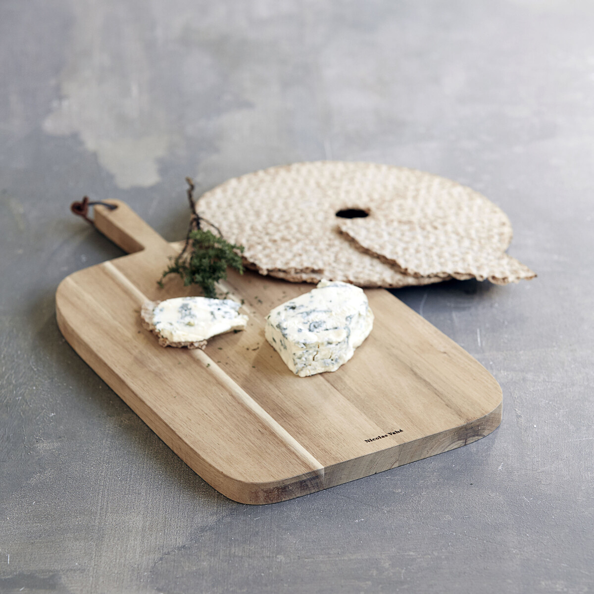 Nicolas Vahé - Skærebræt - Bread - Træ - Natur - 27X51 CM
