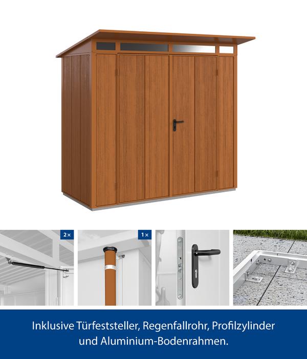 Hörmann Berry-Gerätehaus Modern-P Typ 1, ca.