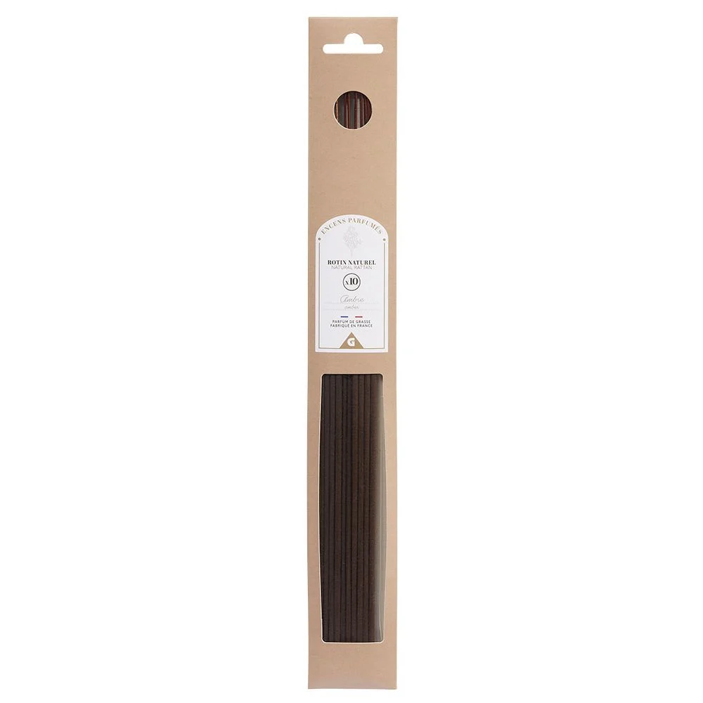 Encens marron senteur ambre patchouli L37cm x10