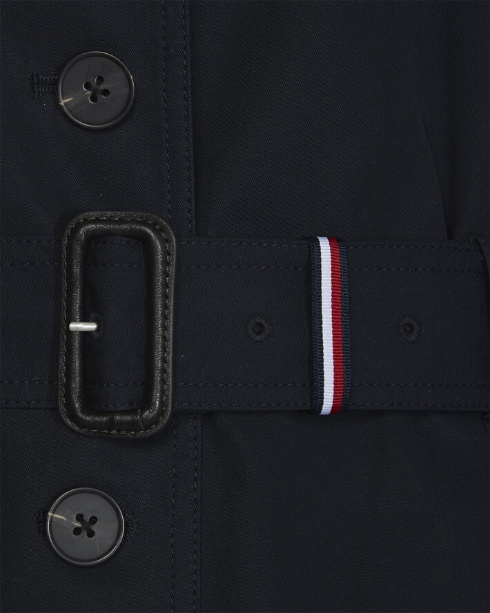 Tommy Hilfiger HERITAGE SINGLE BREASTED TRENCH Blå