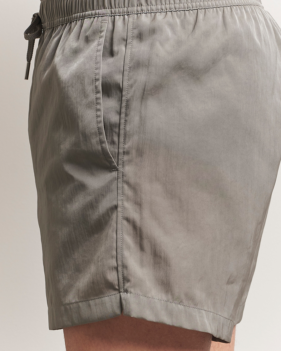 CDLP Satin Twill Swim Trunks Steel