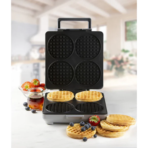 Gaufrier 4 gaufrettes rondes 1600 W DO9251W Domo