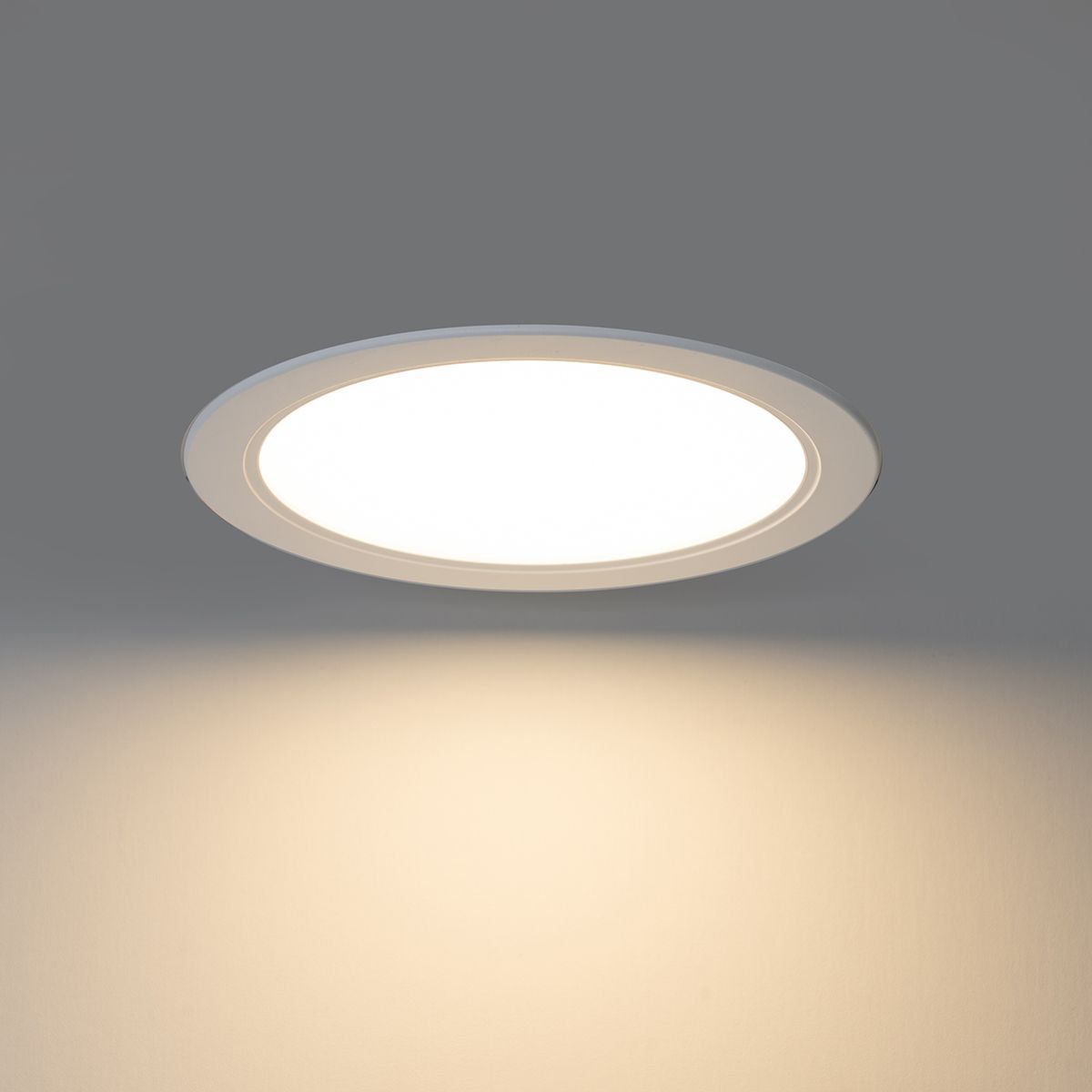 Inbouwspot wit 14,5 cm incl. LED 3-staps dimbaar in kelvin met dimswitch - Stephanie