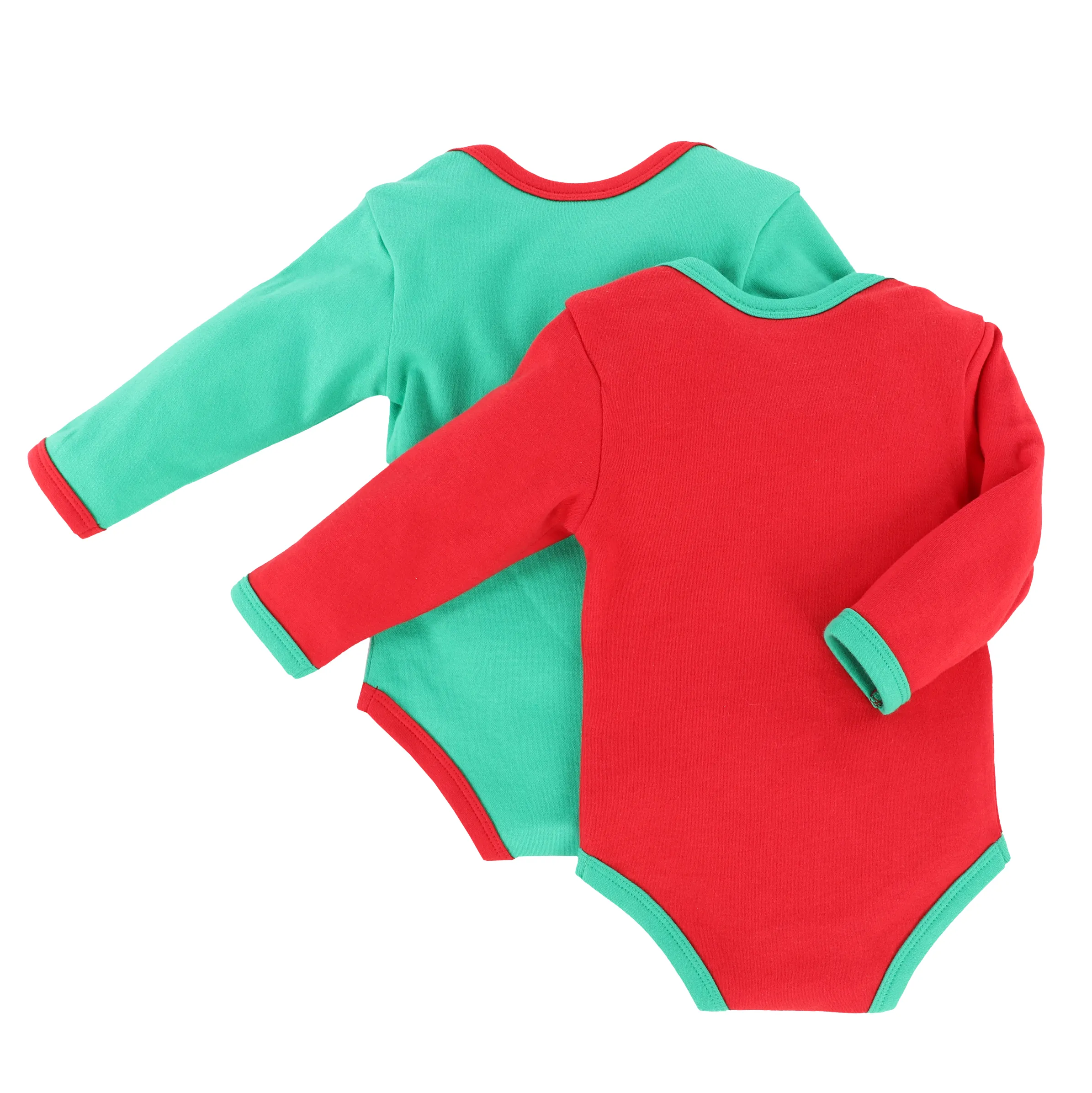 Baby Bodies im 2er Pack mit X-Mas Motiv
