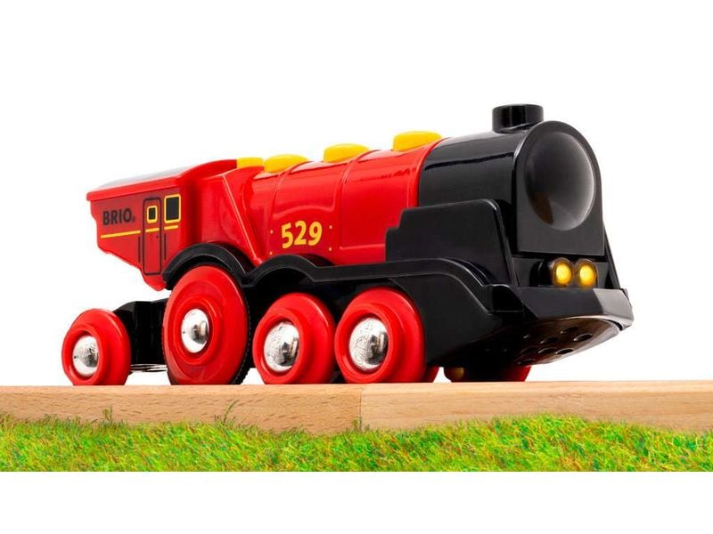 BRIO BRIO World Mighty Red Train Set Bauernhof-Zugset