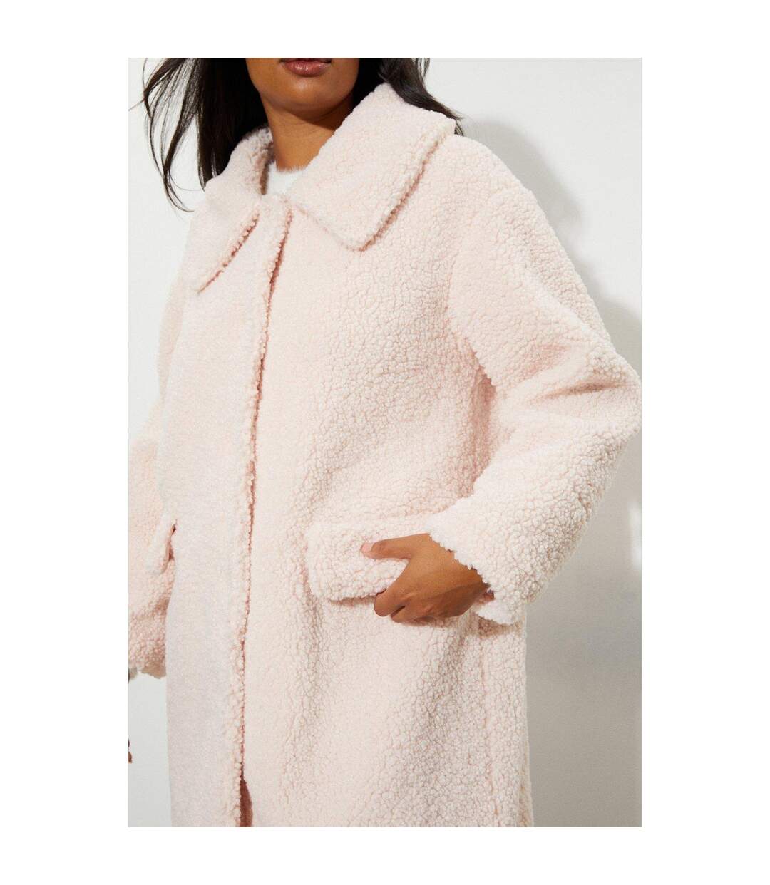 Dorothy Perkins - Manteau TEDDY - Femme (Rose) - UTDP183