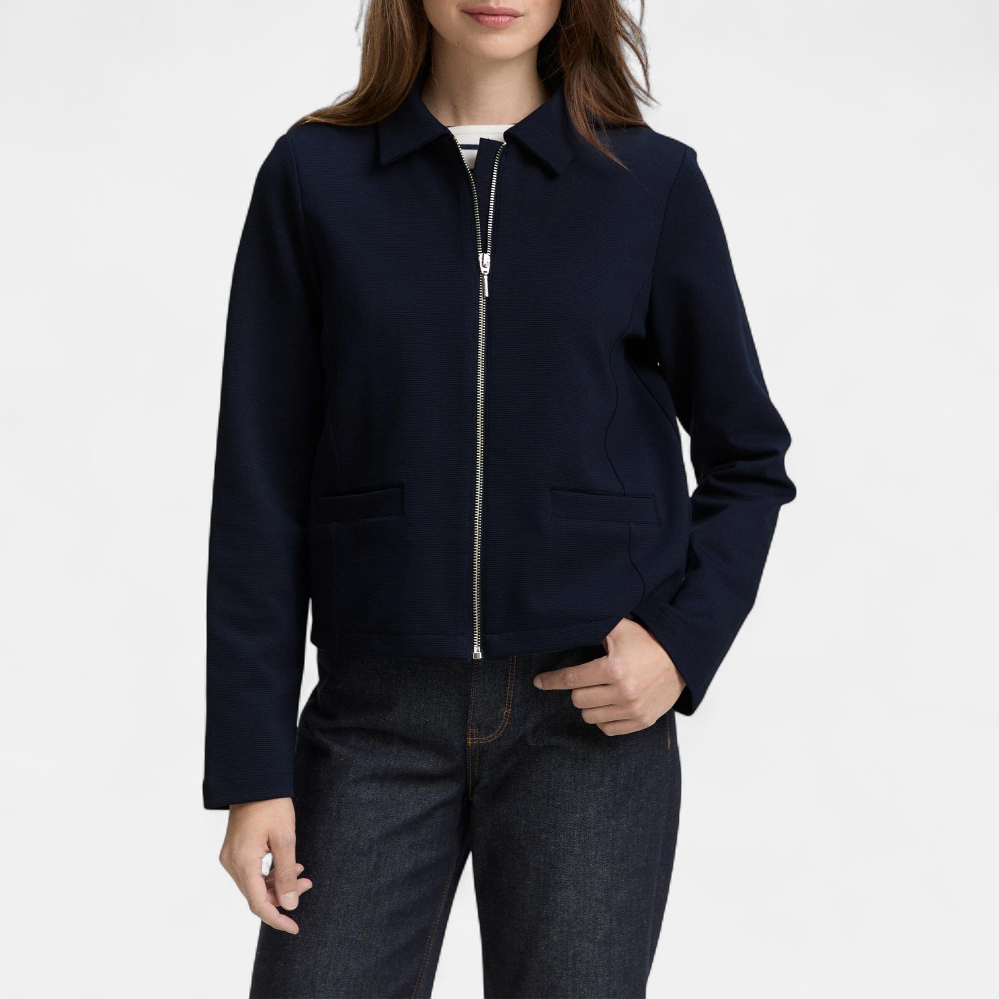 Veste Femme bleu marine